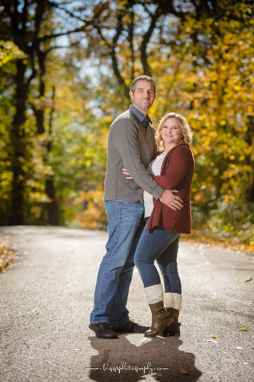 Andrea and Brandon's Engagement Session - Biggs Photography - Cedar Falls