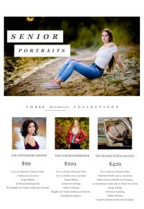 Senior Portrait Pricing